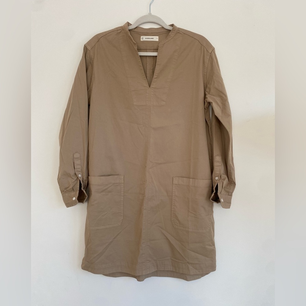 Everlane THE LONG-SLEEVE UTILITY MINI
DRESS